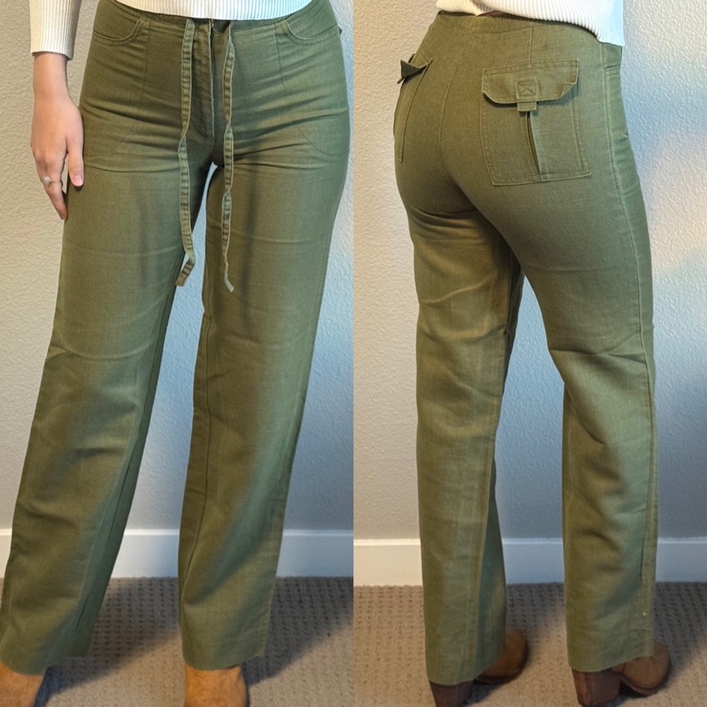 Cargo Trouser Straight Leg Pants